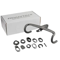 Road Bike Bent Handlebar Full Carbon 360-440mm -10° Integrated Cockpit Bars 28.6mm Racing Speed Internal Wiring Reduce Drop Bar