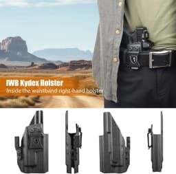 Only IWB Kydex Holster,For G17/19 Gen3-6 &G19X / 44/45 &G34 Gen4-5,TLR-1 HL/TLR-1 HL-X/TLR-1 HP-X/TLR-1/TLR-1s Light,Right Hand