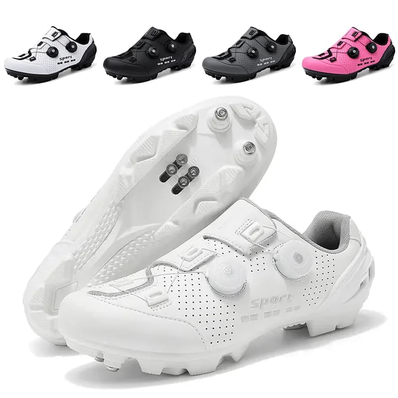 Professional Man Cycling MTB Shoes Road Cycling Flat Pedal Bike Sneaker Racing Women Flat Pedal Bicycle Spd Biking Footwear