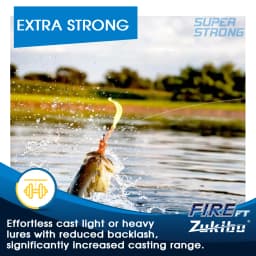 ZUKIBO FIRE FT Micro Fused Braid Line Smooth,Thin,High Strength,Abrasion Resistant Line -The Line Laboratory Test Rank 2nd