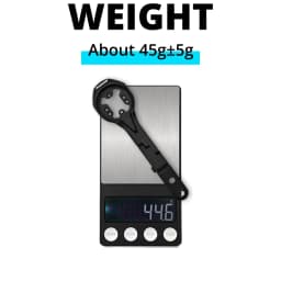ULLICYC Computer Moumt For Black Inc Aero Integrated Handlebar Compatible With GPS Garmin Bryton Wahoo Aluminum Alloy