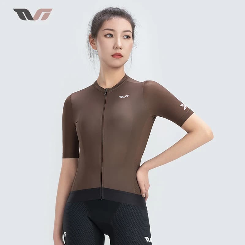 ROCKBROS TVI Summer Cycling Jerseys Women Breathable Quick Dry Short Sleeves Sports Run Bike T-shirts MTB Road Bicycle Base Tops