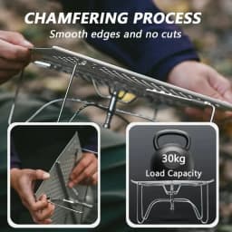 Naturehike Camping Mini Table Ultralight High Load 30kg Folding Table Outdoor Hiking Picnic Portable Fishing Table