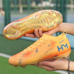Men New Football Boots Field Original Resistant Casual Male High Quality Long Spike Soccer Shoes Professional Football Shoes