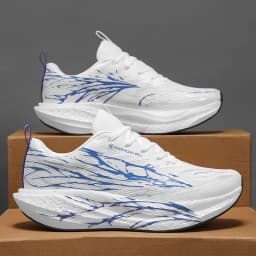 Men's Marathon Running Shoes Carbon Board Air Cushion Breathable And Lightweight Women's Comfortable Sports Non-Slip Sports Shoe