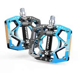 BUCKLOS Bicycle Pedal CNC Aluminium Non-Slip MTB Pedals Ultralight Mountain Bike Cycling Sealed Bearing Pedals Cycling Parts