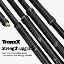 34.9mm DH Cycling Bicycle Seatpost For MTB Internal External Handle Wire Control 150//200mm Stroke Lifting Hydraulic Seat Tube