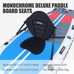 KOETSU Paddle Board Easy Seat Surfing SUP Paddle Board Rowing Board Canoe Portable Backrest Cushion