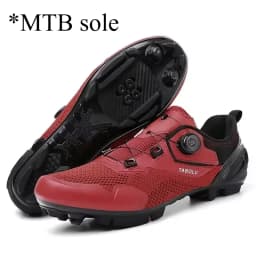 2026 Men Cycling Shoes Professional MTB Road SPD Sneakers Bike Flat Racing for Men Breathable Mountain Biking Footwear Antiskid