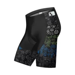 Men's Cycling Shorts 9D Padded Biking Shorts MTB Bicycle Riding Shorts Clothes with Pockets