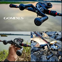 GOMEXUS Carbon Handle for Daiwa Tatula Zillion Abu Okuma Kastking Pisfun Baitcasting Reel Handle 8x5 and Shimano 7X4mm Size