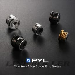 PYL Titanium Alloy Double Bearing Line Roller - Saltwater Resistant Spinning Reel Line Guide for Shimano/Daiwa Exist Upgrade