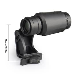 PPT Scope Mount QD Mount 2.26 Inch for 3X Magnifier Scope Metal Base Black Color GS24-0260