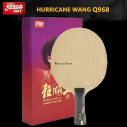 DHS Hurricane Wang Chuqin Q968 Structure Table Tennis Blade 5 Wood 2 AC OFF++ Ping Pong Racket with Original Box