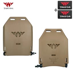 YAKEDA Hunting Vest Insert Plate Water Bag Comes with Drinking Hose+Bite Valve Connector Hard Shell Comes with Badge
