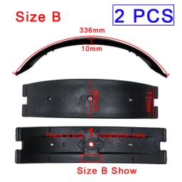 Original 2pcs Black White Fitness Jumping Shoes Bow, Kangaroo Fitness Jumping Shoes Arch Plates, Kangaroo Jumping Shoes Parts