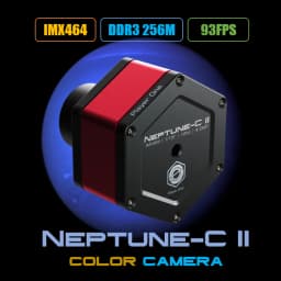 Play One Neptune-C II USB3.0 Color Astronomy Camera IMX464 for Planetary Solar Lunar imaging/Guiding High Speed USB3.0