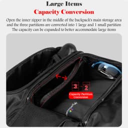 NOOYAH Bike Bag Triathlon Bicycle Event Backpack Large Capacity Wet and Dry Separation Bike Accessories Cycling Helmet Equipment