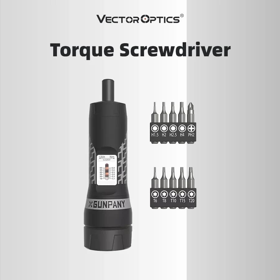 Vector Optics Adjustable Torque Screwdriver Making Scope Mounting