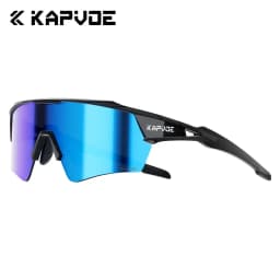 Kapvoe HD Photochromic Cycling Glasses Lighteight UV400 Sunglasses for Men Women Bike MTB Outdoor Eyewear Riding Driving Running