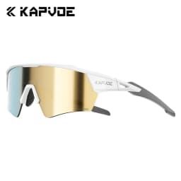 Kapvoe HD Photochromic Cycling Glasses Lighteight UV400 Sunglasses for Men Women Bike MTB Outdoor Eyewear Riding Driving Running