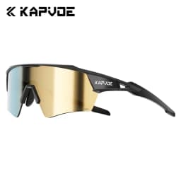 Kapvoe HD Photochromic Cycling Glasses Lighteight UV400 Sunglasses for Men Women Bike MTB Outdoor Eyewear Riding Driving Running