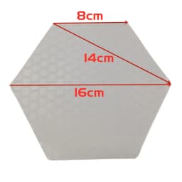 10/20pcs Surfboard Deck Grip Pads Grip Tactical Deck Transparent Traction Honeycomb Pad Surf Traction Pad Deck Prancha Surf