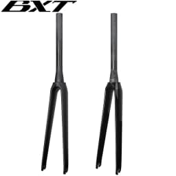 BXT Full Carbon Road Bike Fork, 700C V Brake Fork, QR 100x9mm, Tapered Tube 39.8mm, Fit BXT-045 Track Frame