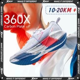 Xtep 360X Professional Running shoes Men's Carbon Plate Marathon PB Sport Shoe Lightweight ETPU Material Sneakers 976119110080