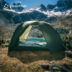 Thous Winds Taurus 2 People Tent Ultralight Hiking Tent Double Layer Outdoor Camping Tent 15D Nylon Ripstop Both Side Silicon