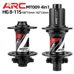 New ARC MT009 4 IN 1 MTB Hub 6 Pawl NBK Bearing Hub 28 32 36 Holes Mountain Bike Hub Disc brake Aluminum alloy 8 9 10 11 12Speed