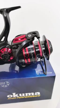 New OKUMA Rotary Fishing Reel 2+1BB 9KG-23KG Max Drag Is Suitable for All Water Bodies 1000-8000