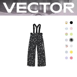 VECTOR Ski Pants Boys Girls Children Outdoor High-quality Windproof, Waterproof and Warm Snow Winter Ski Snowboard Pants Brand