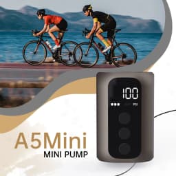BSCOBBER Bike Accessories Portable Air Pump Tire Inflator Cycling For Mountain Bike Ball MTB Electric Bicycle Tools 100PSI