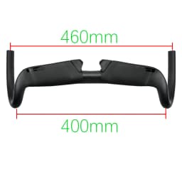 BALUGOE Gravel Bike Handle Carbon Handlebar UCI Road Bicycle Handlebar 13 Degree Outward Expansion 340/360/380/400/420/440mm