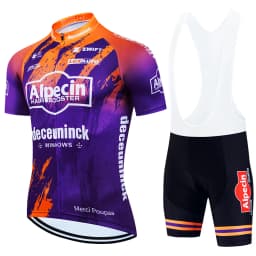 ALPECIN Team Jersey Cycling Men's Cycling Set Man Bicycle for Men Clothing Road Bike Accessories Short Mtb Man Cycle Wear Summer