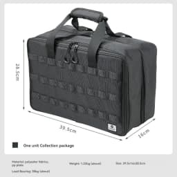 CAMPINGMOON Large Capacity BK-46 Storage Bag Camping IGT Module Collection Storage Bag Outdoor Tactical Packaging Kit