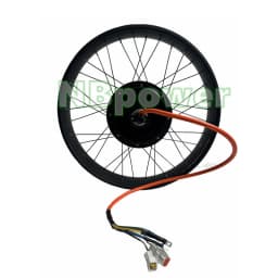 Newest NBpower QS205 72V 5000W 50H V3 170/190mm Dropout Electric Fat Bike 20/24/26x4.0 Snow Bike Rear Hub Motor Wheel