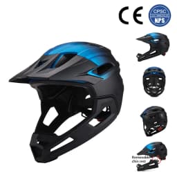 Horntour Detachable Full Face Bicycle Helmet for Adults Chin Guard Bike Helmet Shield Road MTB Safety Cycling Equipments