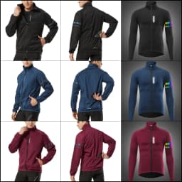 WOSAWE Cycling Jacket Winter Thermal Fleece Coat Men Women Warm Bike Jacket Mtb Cycling Jersey Windproof Bicycle Clothing 0-15℃