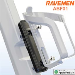 RAVEMEN ABF01 Bike GPS Tracker Bicycle Locator Finder Tag For Apple iPhone Find My APP Rechargeable Waterproof IPX6 Anti-Lost