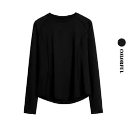 DRUR Women Loose Fit Running Set 2 Piece Sportswear Outfit Long Sleeve Gym Top Sweatpants Suit Autumn Winter New Athletic Wear