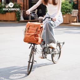 ROCKBROS Backpack Folding Bicycle Bag 11.5L Capacity Portable Bag Handbag with YKK zipper for Brompton Folding Bicycle Backpack