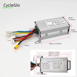 36V 350W 15A Electric Scooter Brushless Motor Universal Controller LED Dashboard Display Throttle Kit for Xiaomi M365 E-Scooter