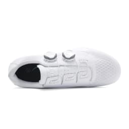 Speed Cycling Sneaker Men's Road Cycling Shoes Cleat Shoes Spd Shoes Cycling Flat Pedal Shoes Man Bike Outdoor Footwear White