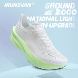 IRUNSVAN Surface 2000 Nylon Running Shoes for Men Professional High Springback Training Women Outdoor Fitness Sport Shoes 130