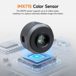 Svbony SC715C OSC Planetary Camera Color CMOS IMX715 Sensor USB 3.0 Interface for Planetary Observation and Astrophotography