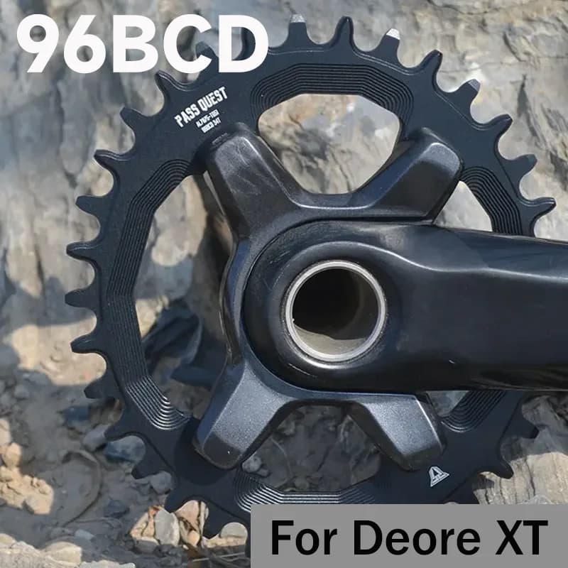 96bcd asymmetric Narrow Wide Chainring 30 32 34 36 38 40 42 Teeth Crown 96 bcd Oval Chain Ring Single For Deore Xt M7000 M8000