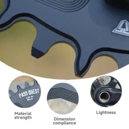 96bcd asymmetric Narrow Wide Chainring 30 32 34 36 38 40 42 Teeth Crown 96 bcd Oval Chain Ring Single For Deore Xt M7000 M8000