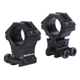 WESTHUNTER Adjustable Profile Raise Dovetail Mounts Precision 11mm Rails CNC 30mm/25.4mm High Profile Hunting Rifle Scope Rings